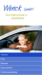 Mobile Screenshot of fahrschule-wenck.de